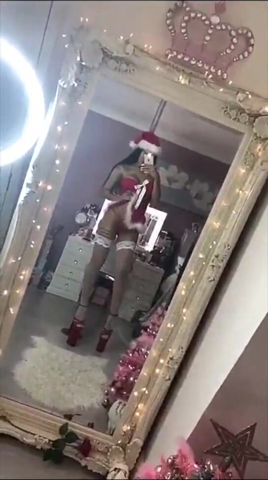 Stacey Carla sexy santa helper